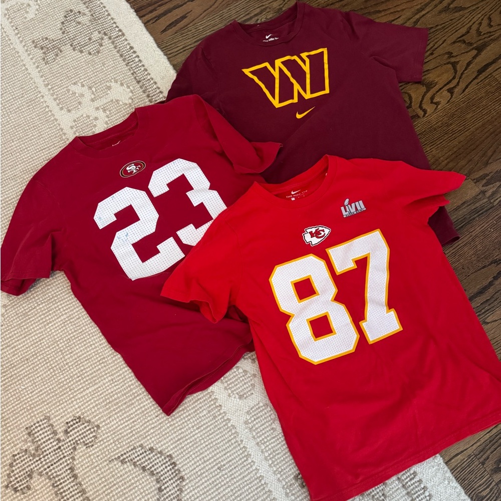 NFL T Shirts. Bundle of t shirts